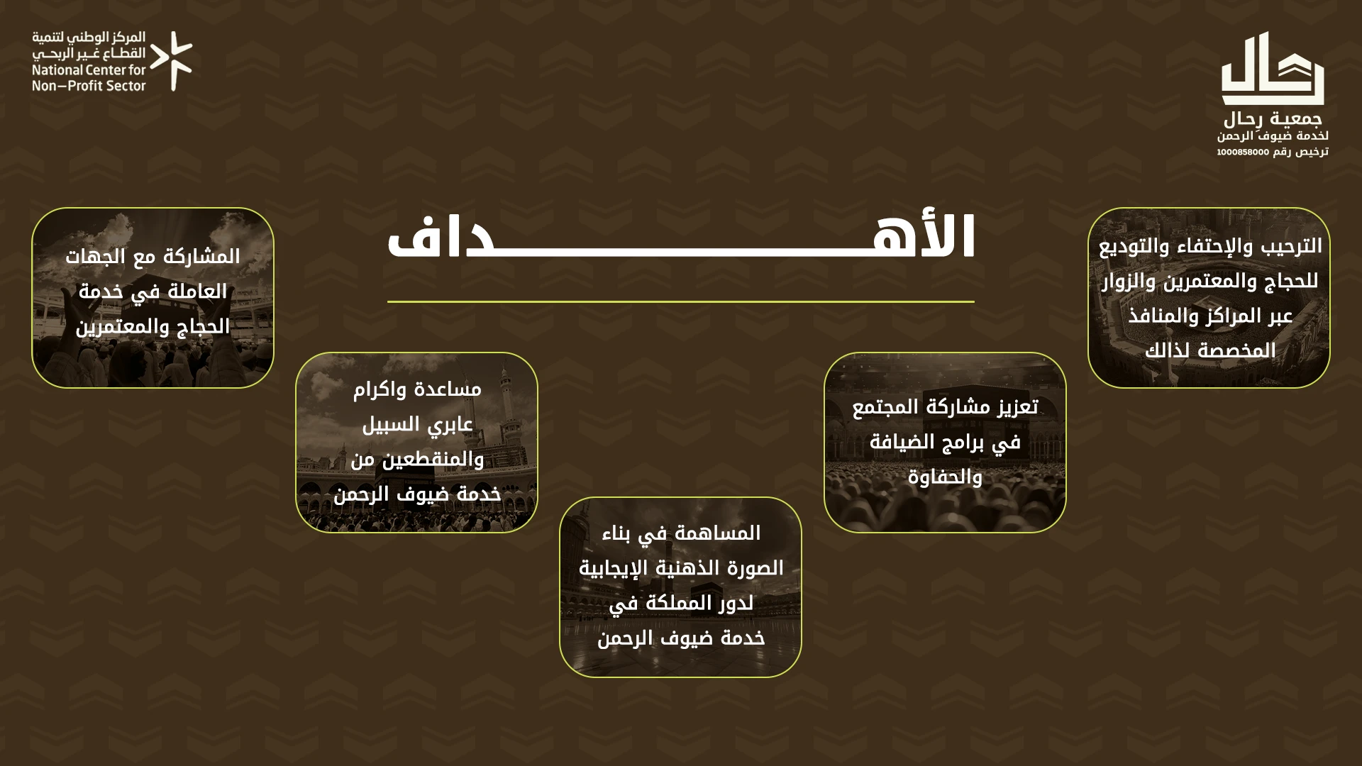 جمعية رحال لخدمات ضيوف الرحمن